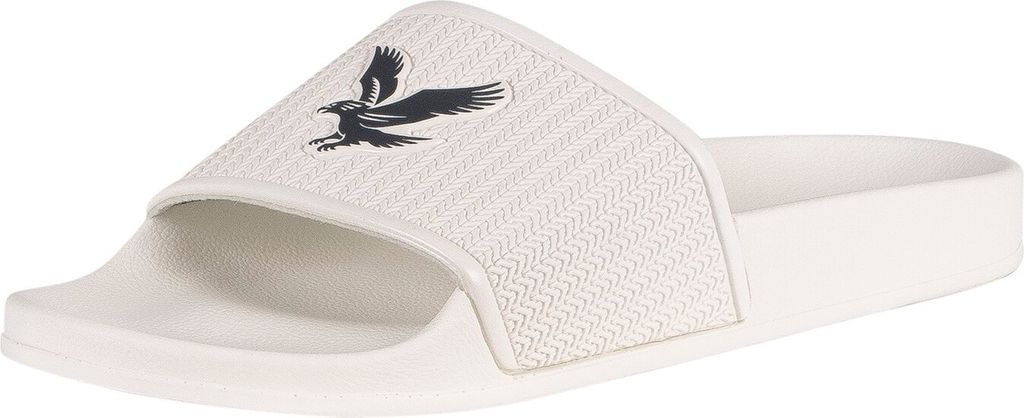 Lyle & Scott Eddie Lyle & Scott Badeschuhe Snow White/Dark Navy 6,0 Herren FW1119 Z726 EUR 40