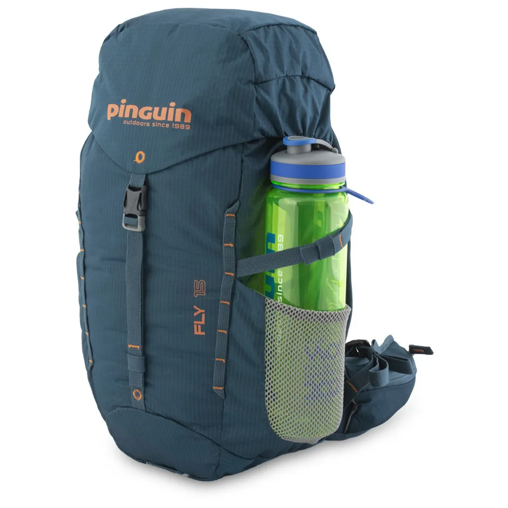 Pinguin Fly 15 Petrol: Zaino Trekking Bambino con Schienale E3D