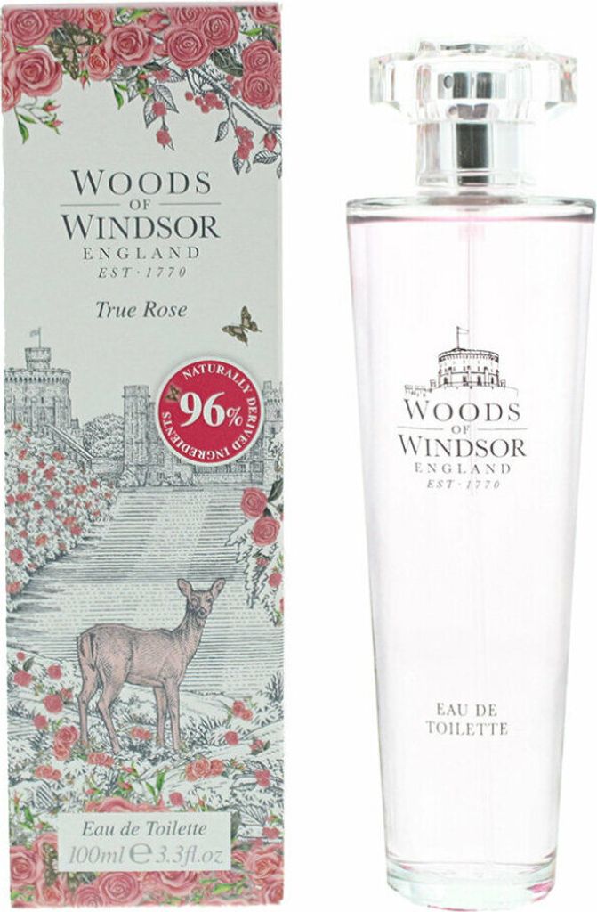 Woods of Windsor True Rose Eau de Toilette 100ml Spray Produktbild 