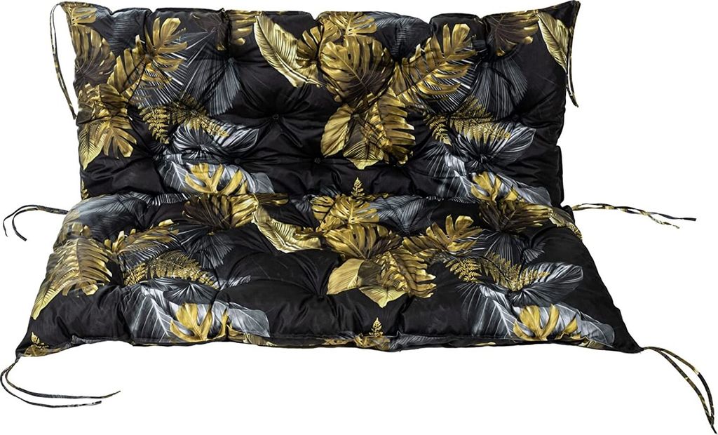 TexDeko Garden Palettenauflage 120x60cm mit Rückenlehne UV-beständig Blume