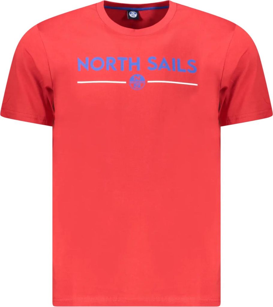 North Sails Herren KURZARM-T-SHIRT Rot 996027000_RO0230 : Größe - 2XL Größe: 2XL