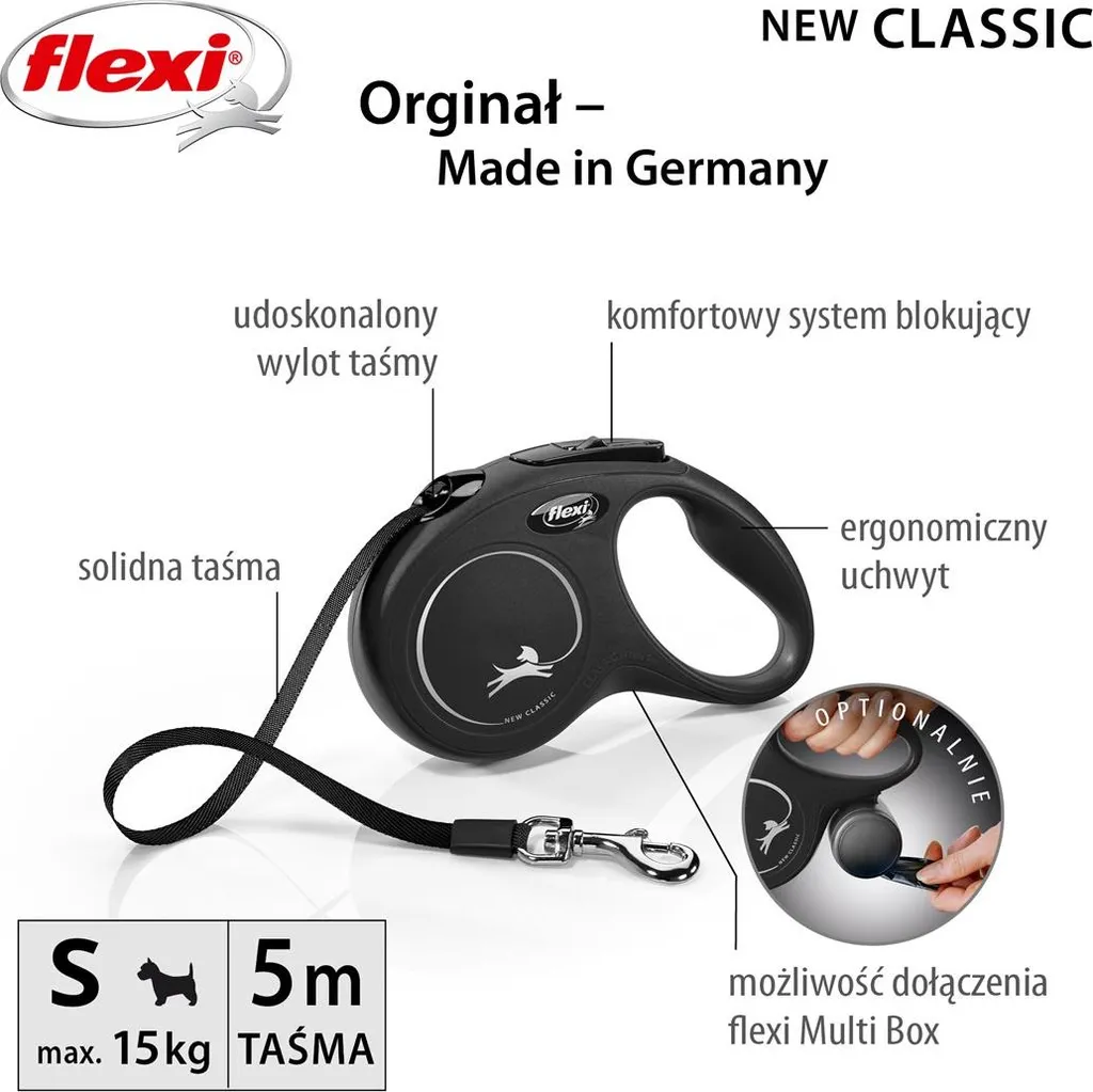 imbracatura flexi New Classic S 5 m nero - 3