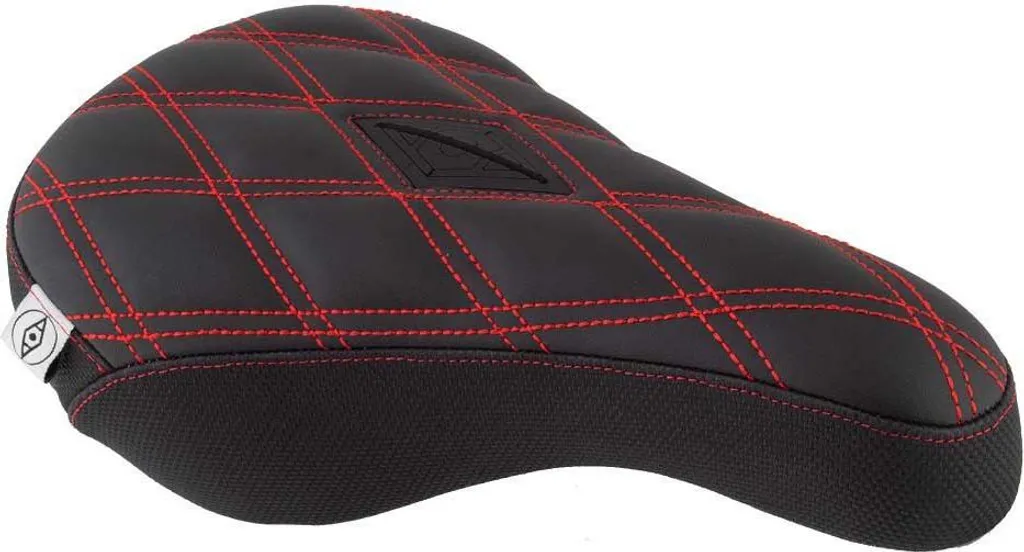 Selle Alienation Gripper Pivotal Noire 140 mm pour BMX Freestyle Pro
