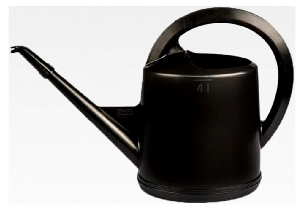 Gießkanne 4 Liter schwarz