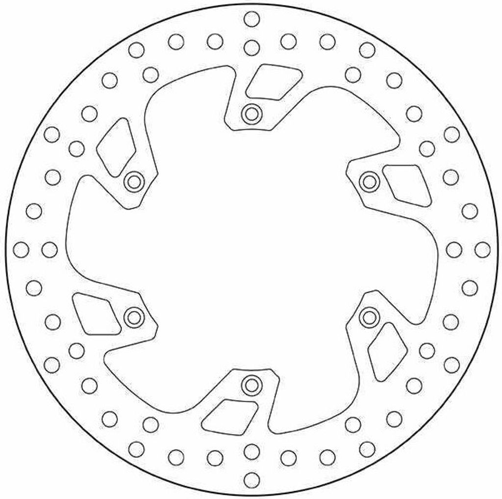 BREMBO Serie Oro Bremsscheibe 260mm 68B407B8 Produktbild 