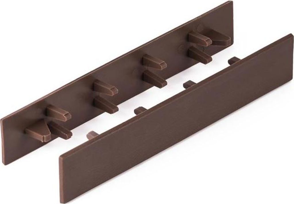 Copertura G21 per pannelli in WPC, plastica, Teak indiano Immagine del prodotto 