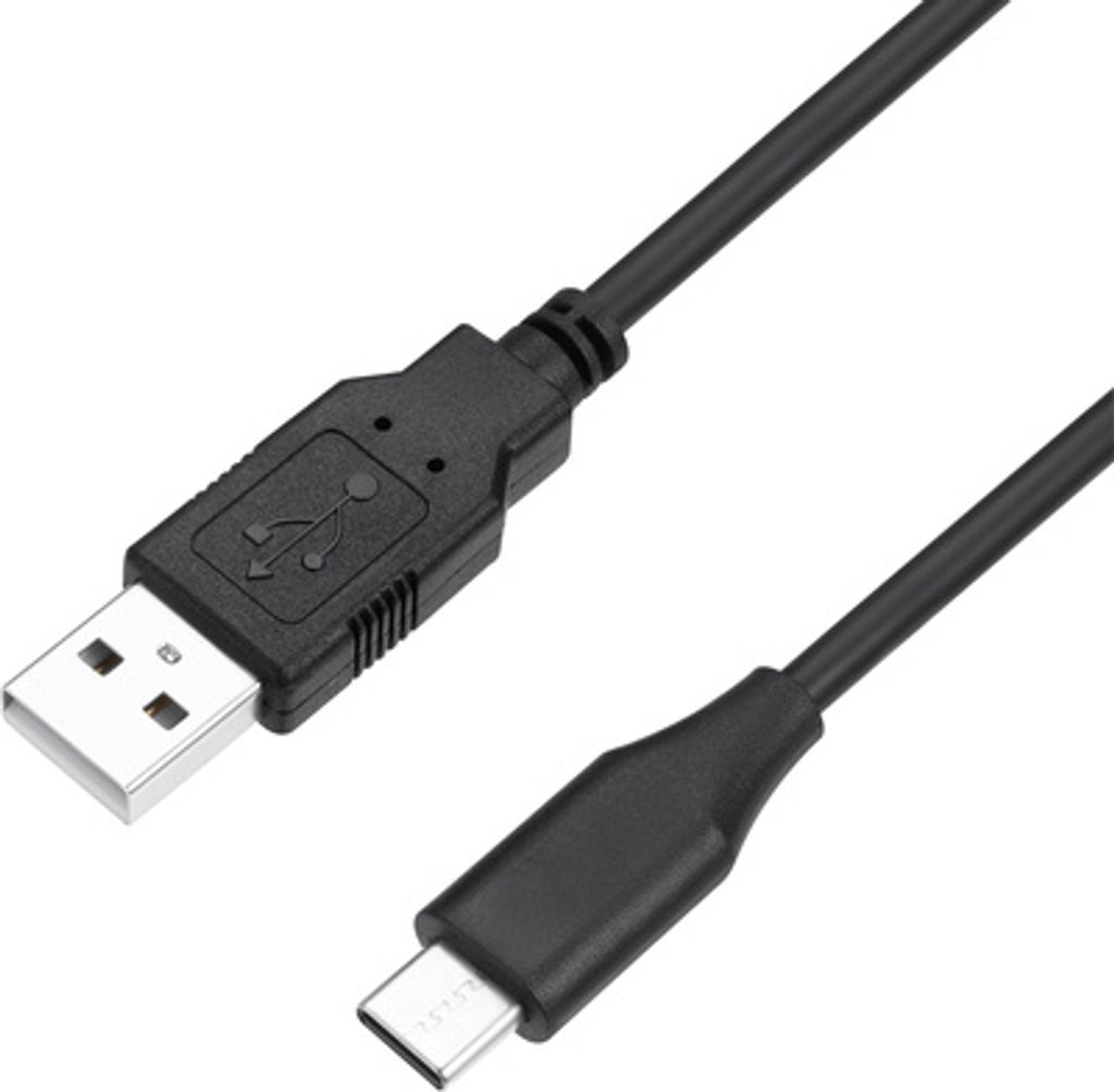 Perixx USB cable USB 2.0 USB-A plug, USB-C plug 1.00 m Black 11796