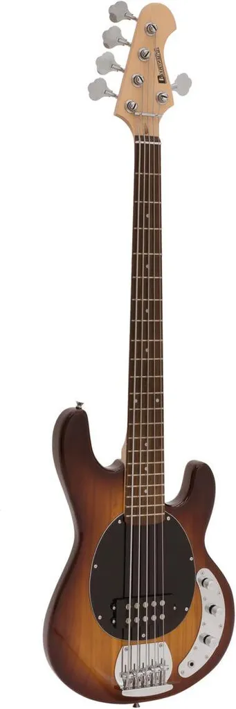 DIMAVERY MM-505 Guitare Basse Électrique 5 Cordes Sunburst 26222097