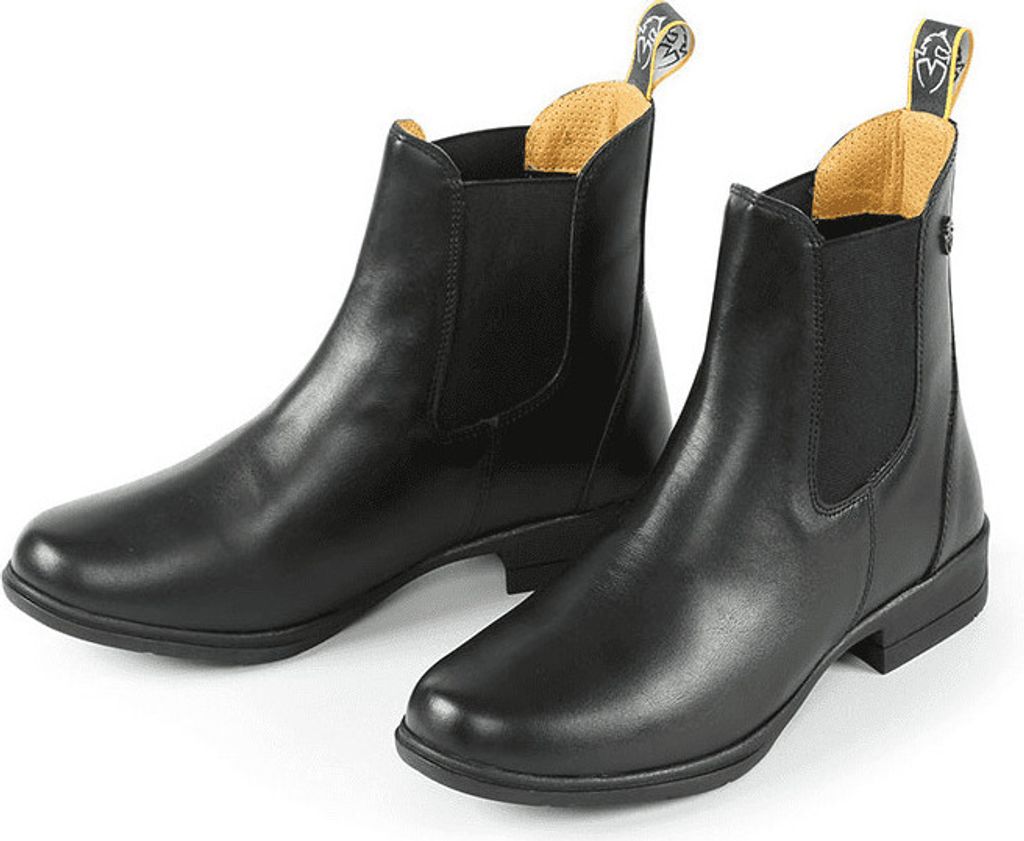Moretta - Damen Jodhpur-Reitstiefeletten Alma ER210 (40 EU) (Schwarz)