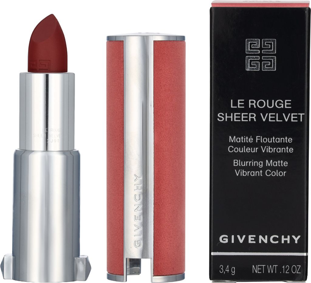 Givenchy Le Rouge Sheer Velvet Matte Refillable Lipstick #17 Rouge Erable 3,4 g