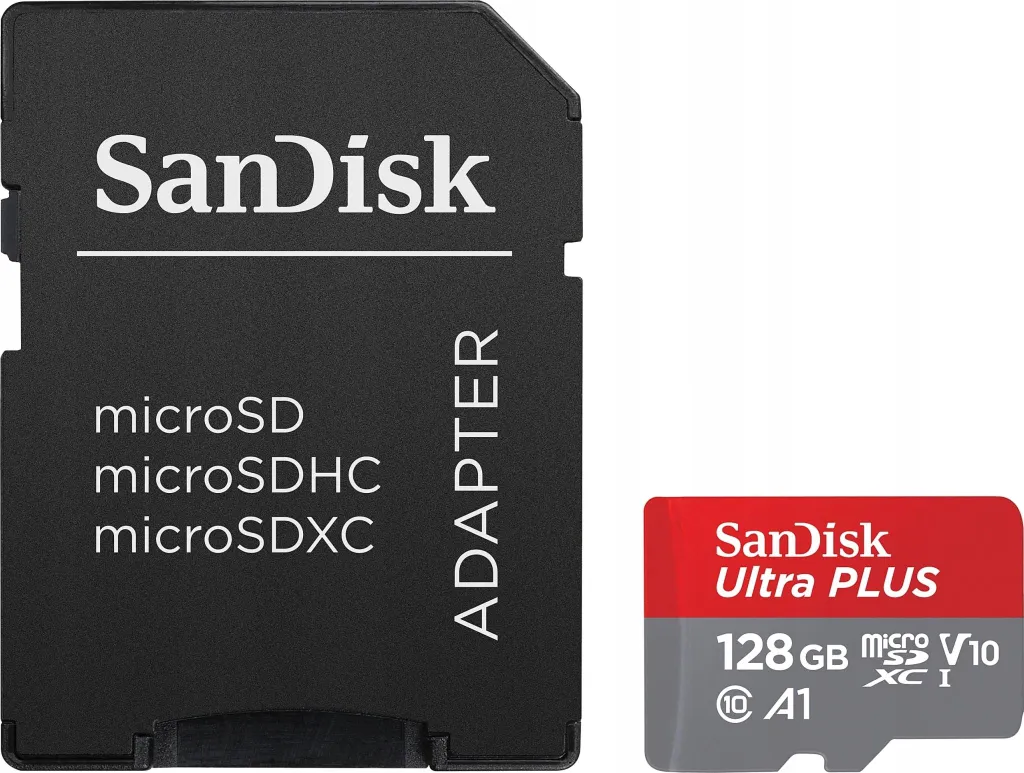 Libérez de l'espace avec la carte SanDisk Ultra Plus microSDXC 128 Go