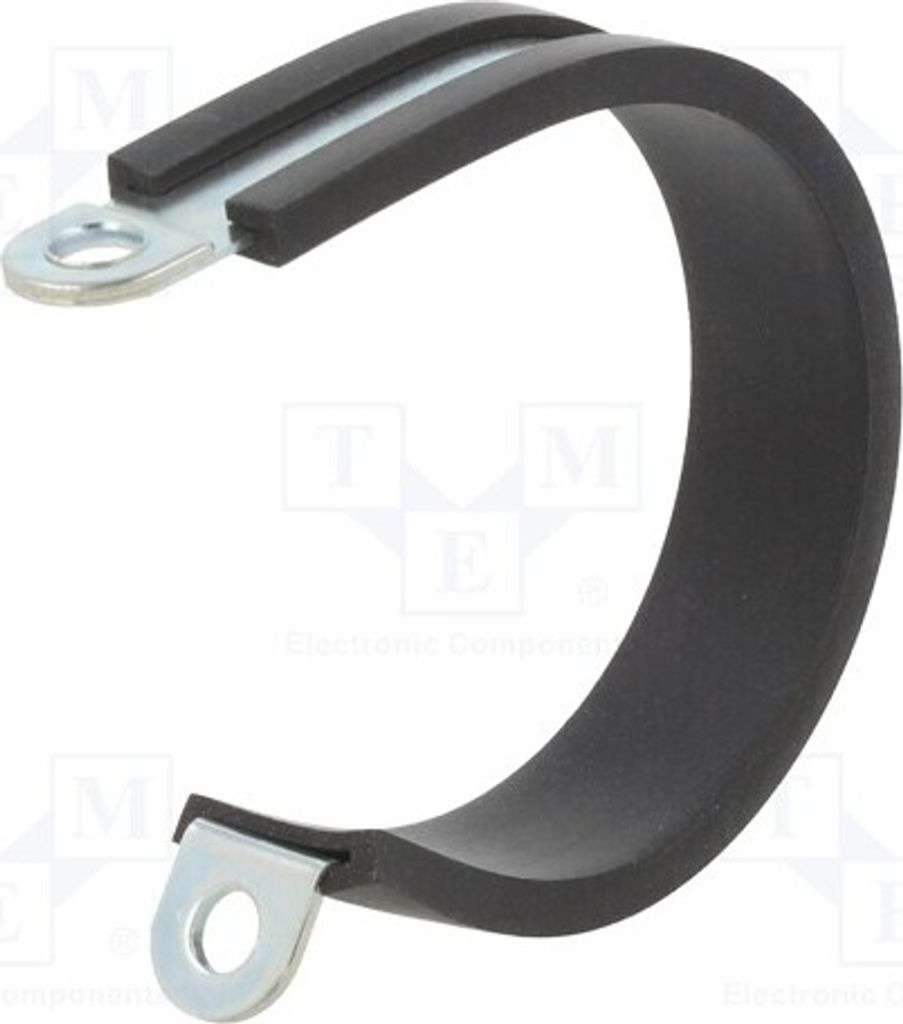 1x Schelle ØBündel: 41mm ØÖffn.Mont: 5,3mm W: 12mm W1 LKD14112 Schlauchschellen