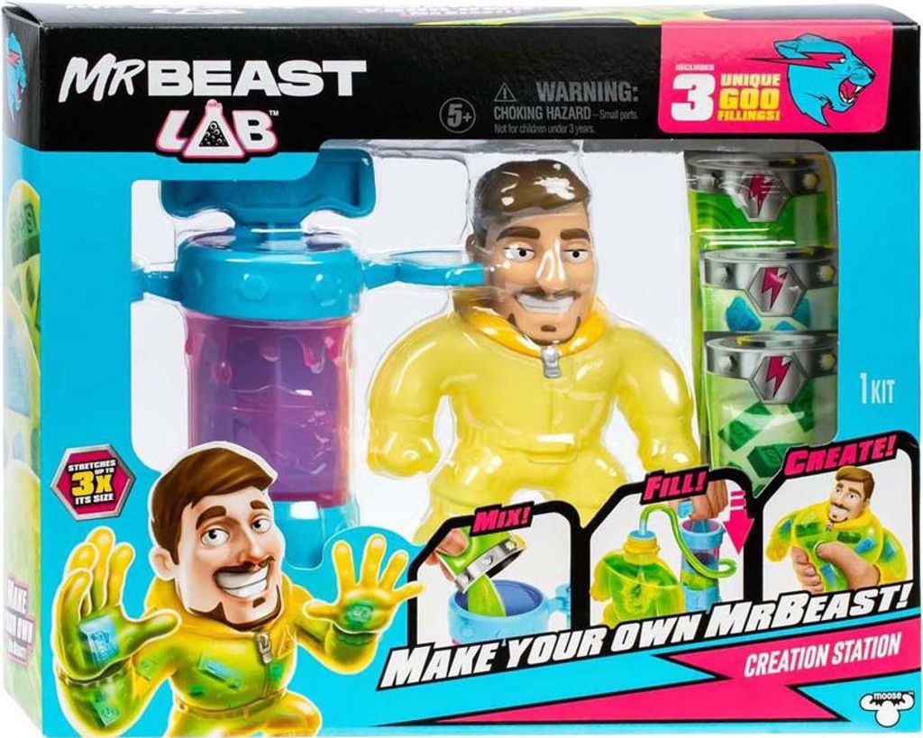 Moose Toys MrBeast Lab Creation Studio, 5 Jahr(e), Produktbild 