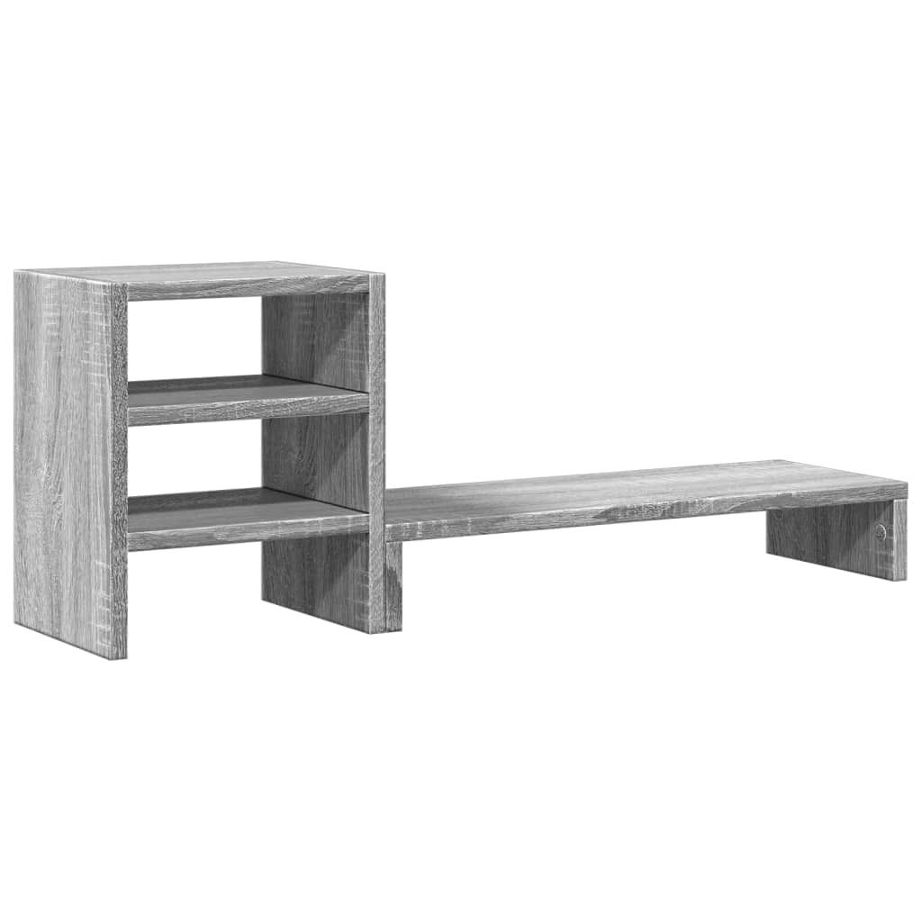 vidaXL Supporto per monitor con organizzatore da tavolo Immagine del prodotto 