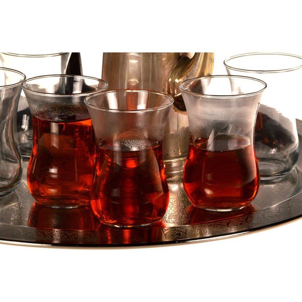 72 Stück Teeglass Turkisch Tee Teegläser Glas Gläser Teegläser Kristallgläser 