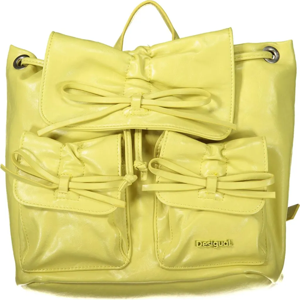 Sac à dos jaune pour femme idéal pour le travail et les loisirs