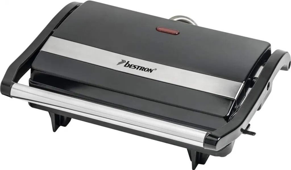 Cuisinez Sans Matière Grasse avec le Gril de Contact Bestron Noir 700W