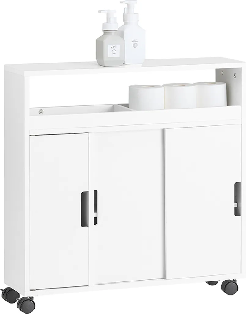 Étagère Salle de Bain Gain de Place pour WC et Rangement Papier Toilette