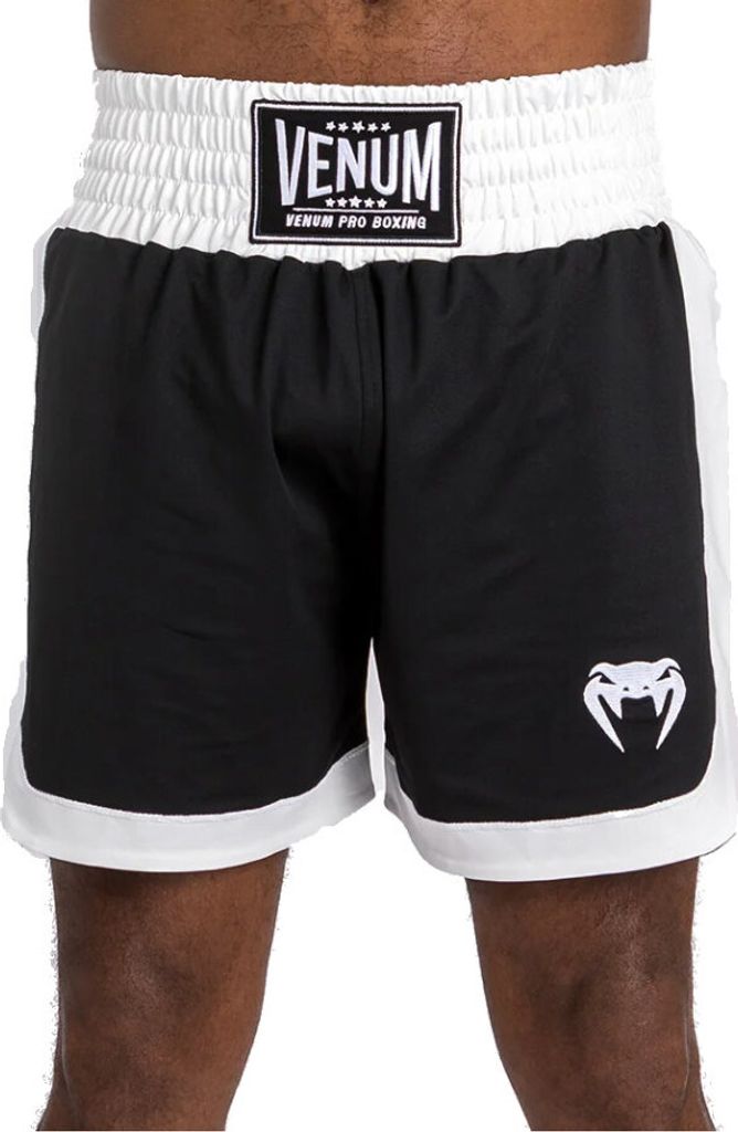 Venum Classic Boxhose Schwarz Weiss Gre L