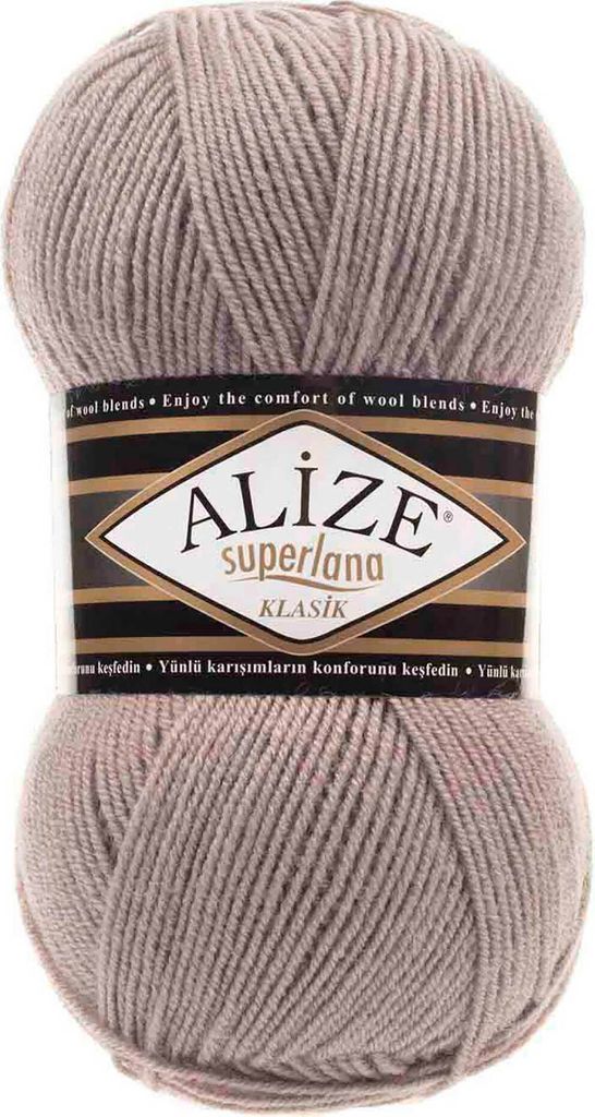 Alize Superlana Klasik 100g Strickgarn Strickwolle 25% Produktbild 