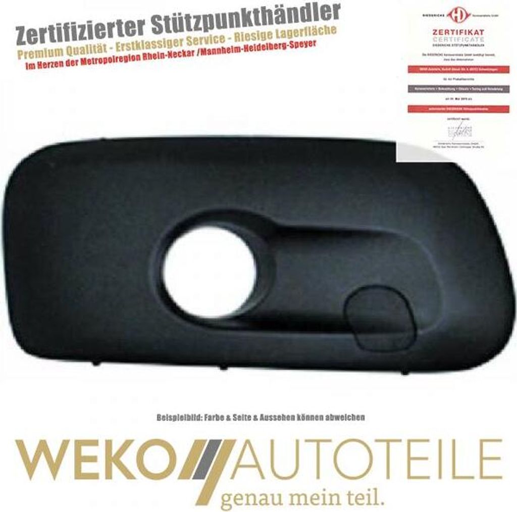 Blende Nebelscheinwerfer rechts DIEDERICHS 4006648 für CITROËN