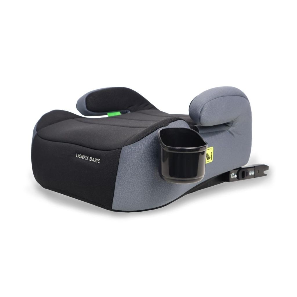 Mobiclinic Kids Kindersitzerhöhung Verstellbares ISOFIX i-Size Von 125-150 cm Kindersitz Armlehne und Textilpolsterung