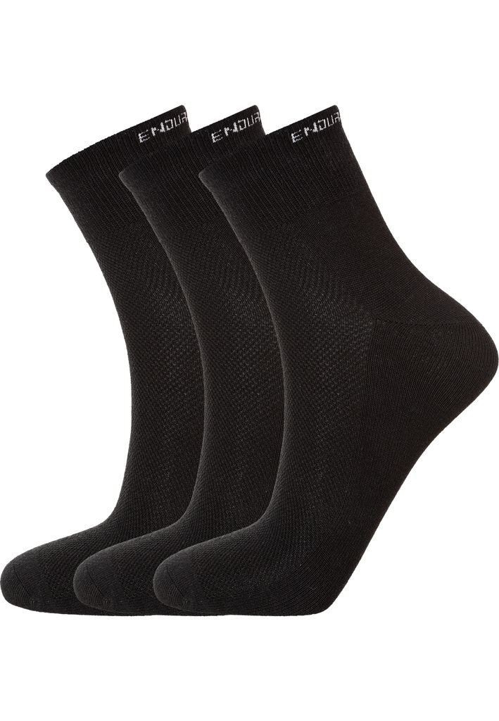 ENDURANCE Socke Alcudia aus natürlichem Bambus-Baumwoll-Material 1001 Black 43/46