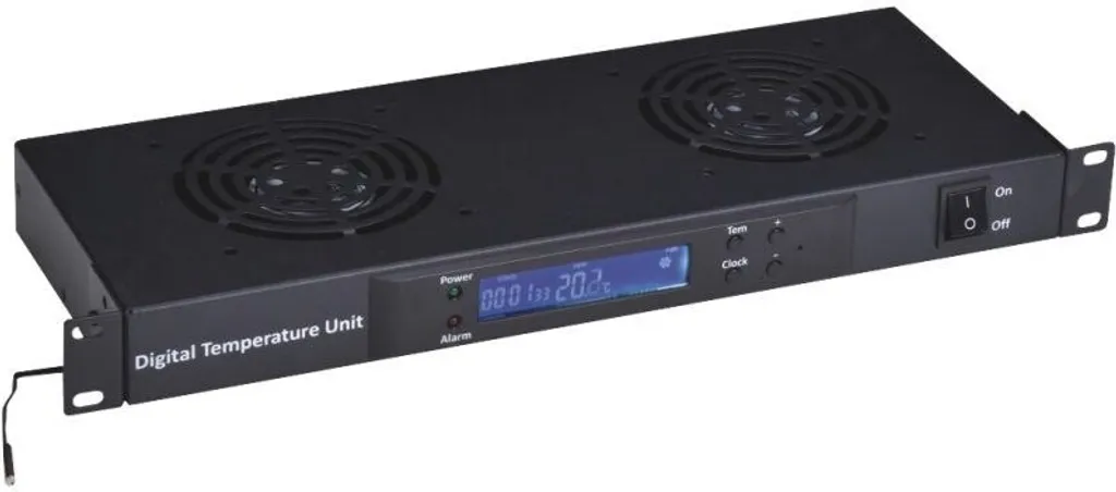 Unità di Ventilazione Rack 19 1U Alantec SA-F-1U-4-T2-C con Termostato