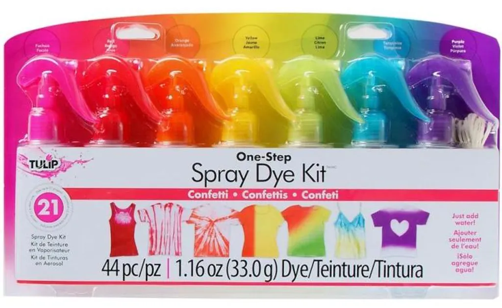 Teinture Textile sans Taches : Spray Tulip Batik pour Projets Propres