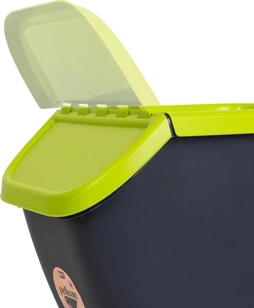Solution Tri Sélectif Sans Odeur : Set de 3 Poubelles 23L Anthracite - 9