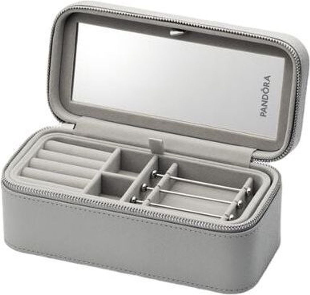 Pandora Schmuckbox Damen Klein Grau A012 Produktbild 
