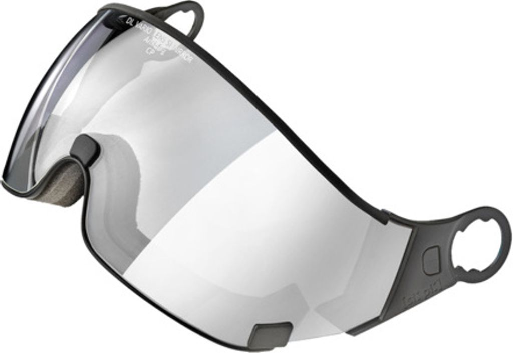 CP Skihelmvisier 23 dl Vario Lens silver mirror Wechselvisier 2.7 für Skihelme inkl. foam
