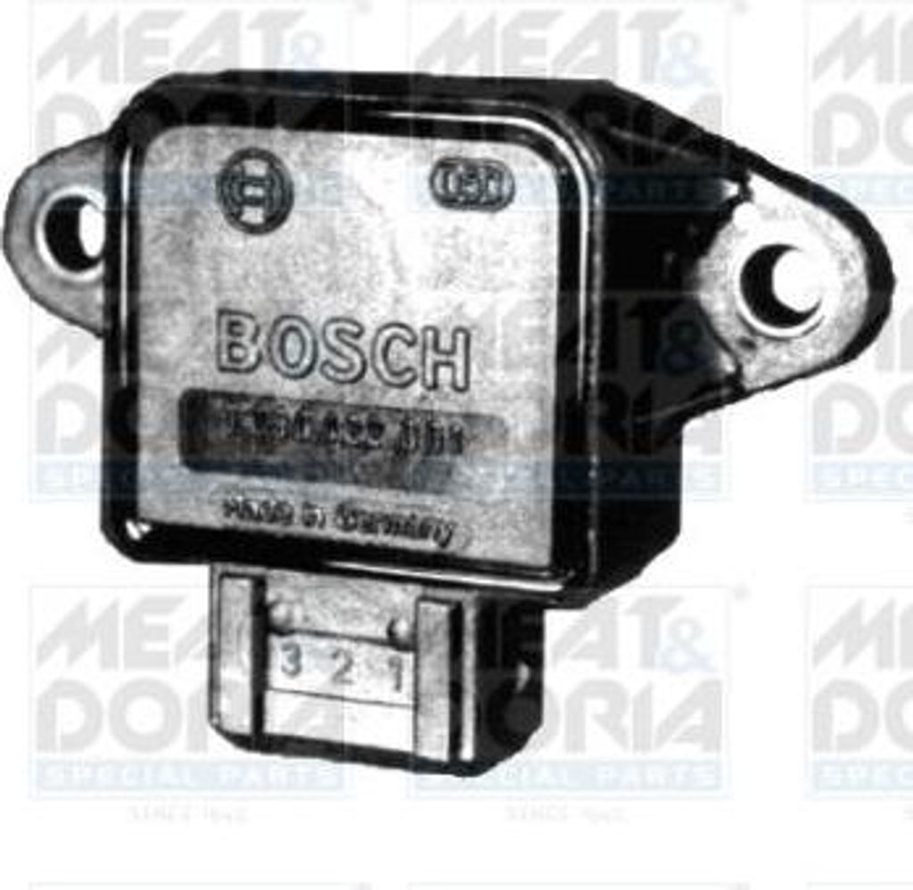 MEAT & DORIA 83002 Drosselklappenpositionssensor OE 605493590 kompatibel mit Thema, Sportage, Shuma, Kappa, Sephia, Rio, Retona, Pride, Clarus, Cer...
