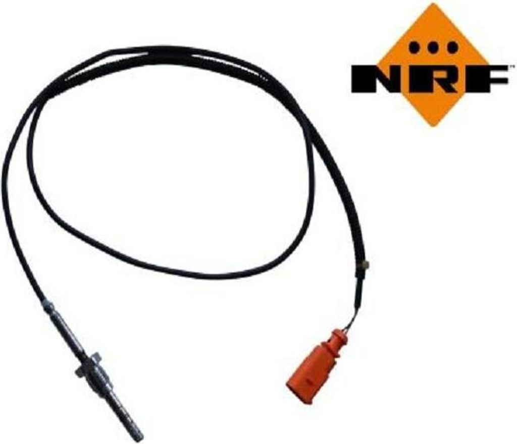 Sensor Abgastemperatur 2-polig 987 mm Kabel NRF für u.a. VW MULTIVAN