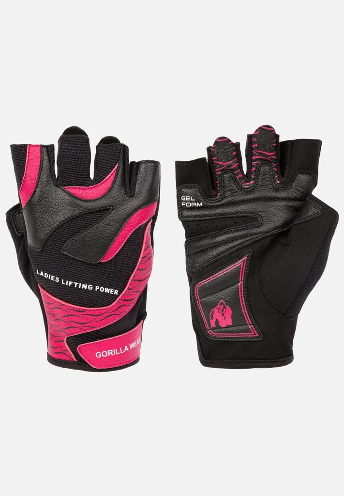 Gorilla Wear Womens Fitness Gloves 2.0 black/pink S
