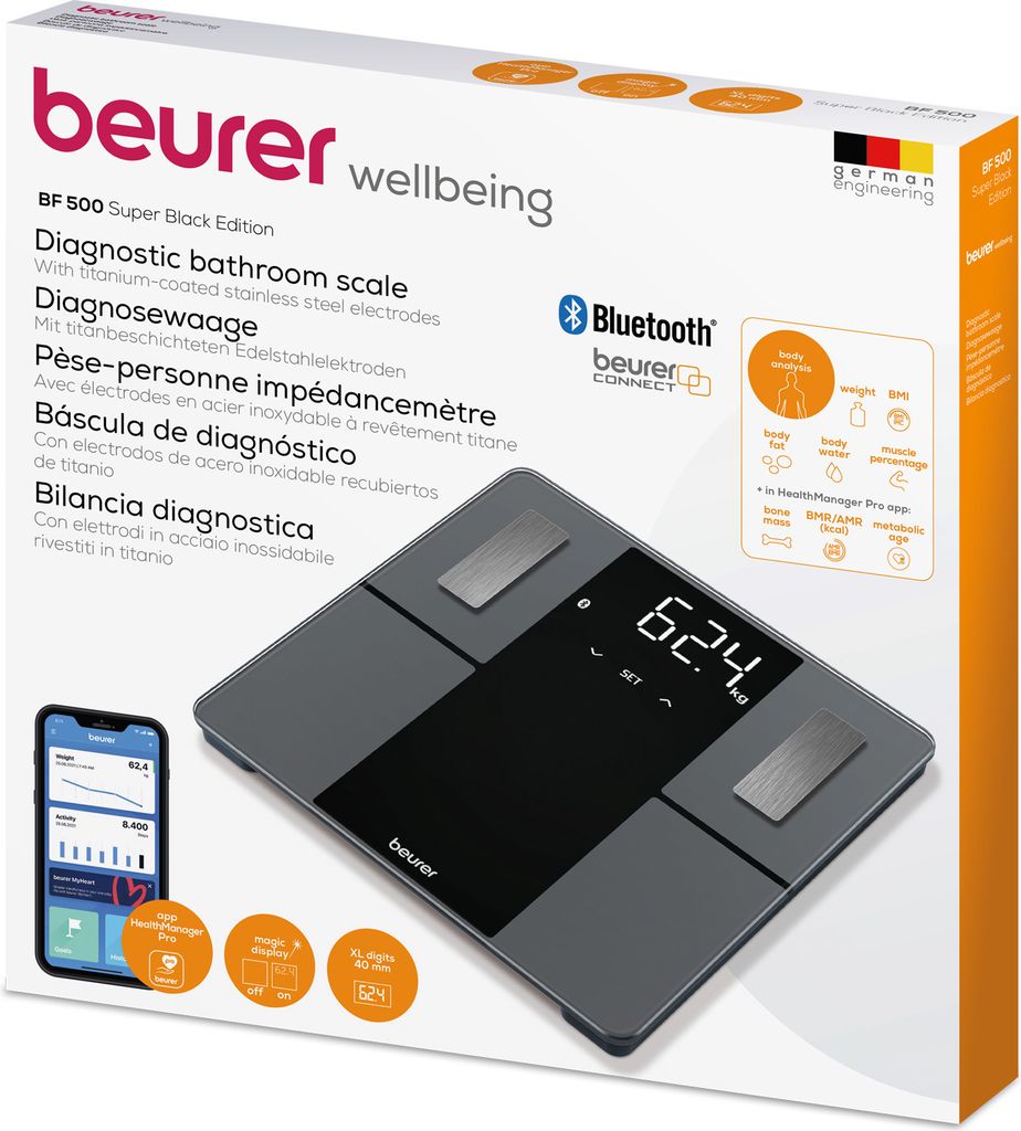 BEURER Diagnosewaage+Bluetooth BF500 Produktbild 7
