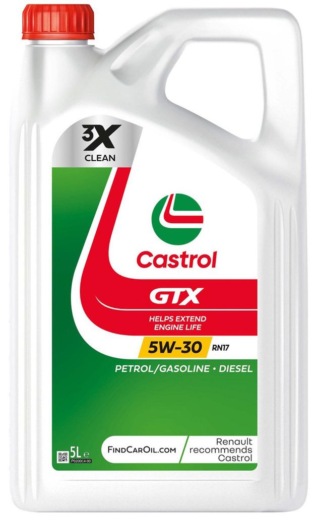 CASTROL GTX RN17 für 5W-30 5 Liter Motoröl Motorenöl Synthetisch 226.52 RN17 Öl