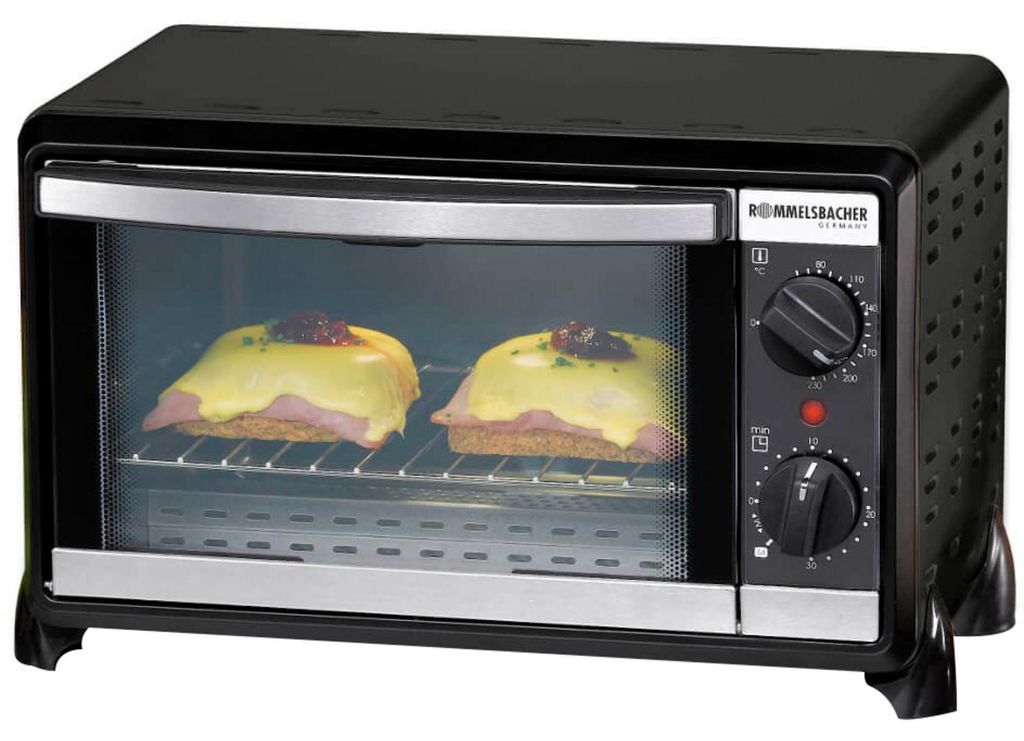Rommelsbacher BG 950, Czarny, Wolnostojący, Obrotowy, Zdjęcie produktu 