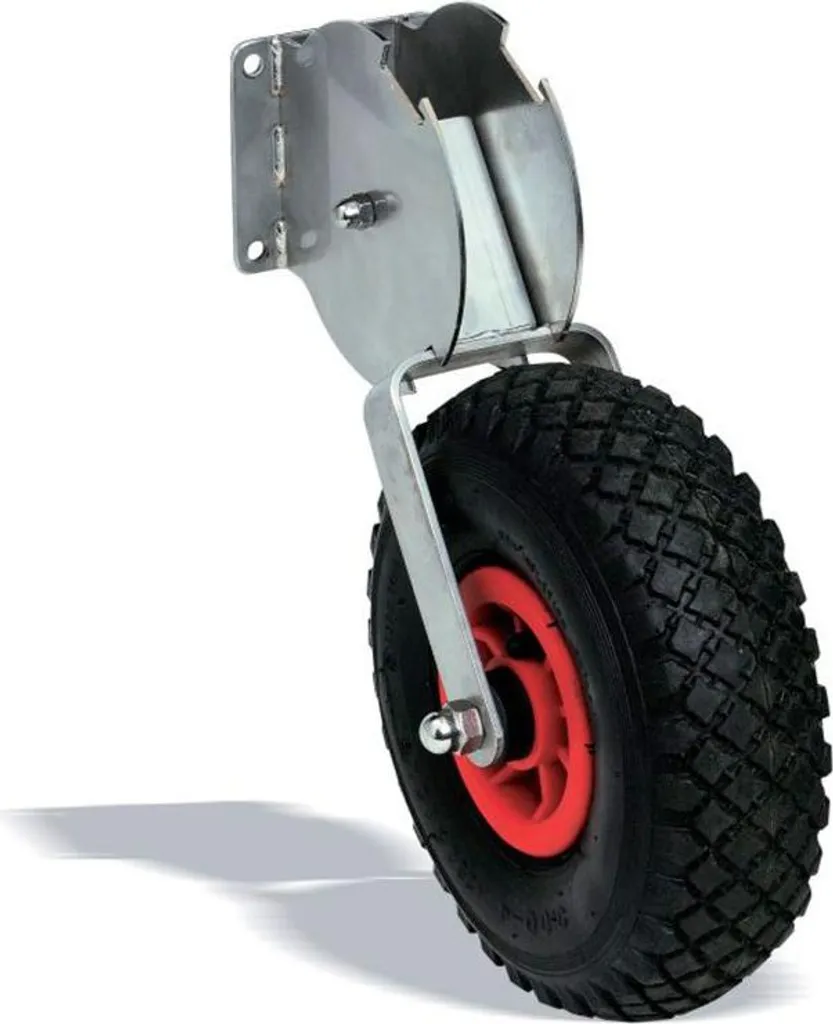Roue rétractable Pike N Bass en acier robuste avec fixation rapide