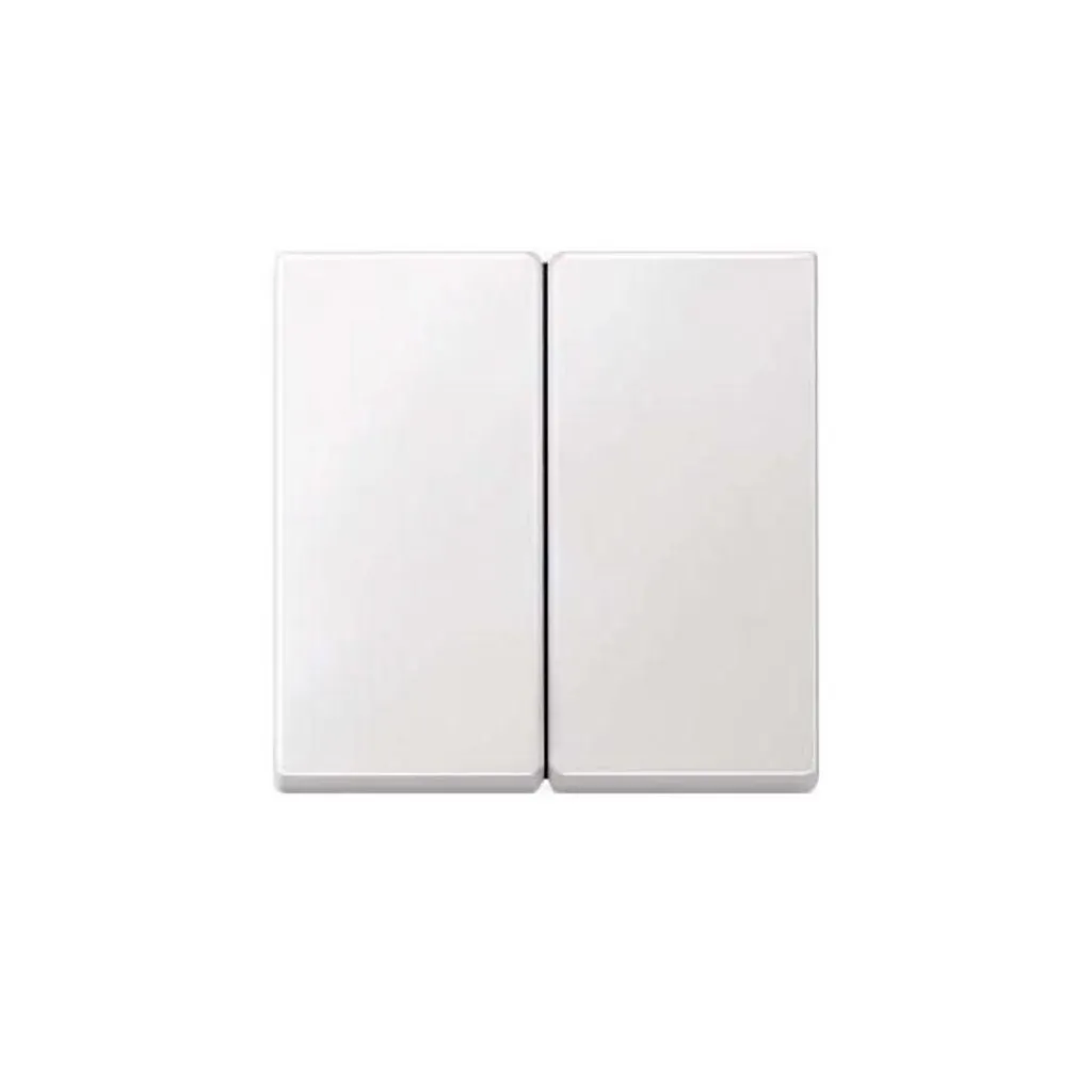 Wippe Merten 433519 System M Robuste et Elégante Blanc Polaire