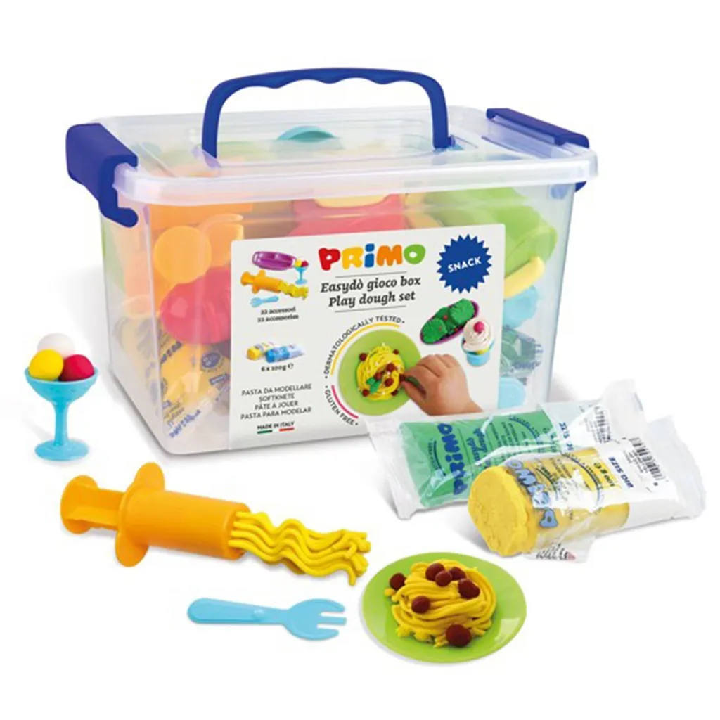 Pâte à modeler malléable EASYDÒ Snackbar Primo - Activité créative 100g