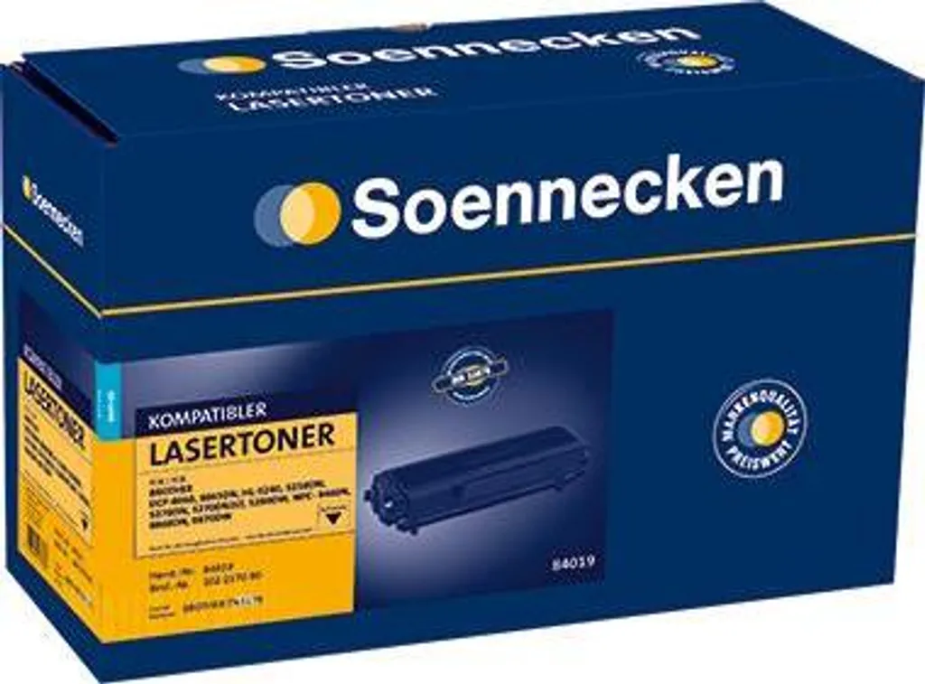 Toner Soennecken 81058 compatibile HP 53X Q7553X Nero - 7000 Pagine