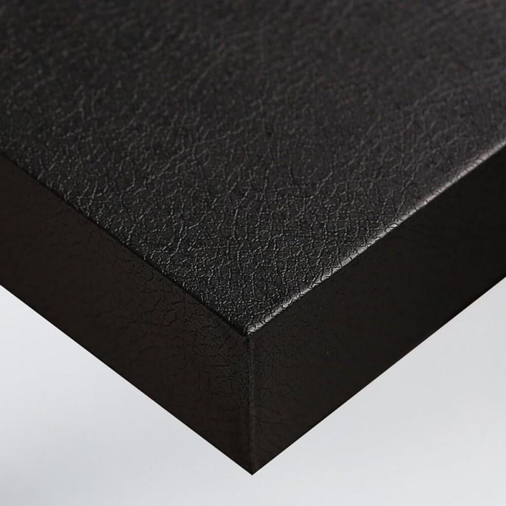 DIMEXACT - DIMEXACT Schwarze Kleberolle mit Ledereffekt in einer Rolle von 122 cm x 2 Meter(n) -122 cm x 2 m - en Rouleau