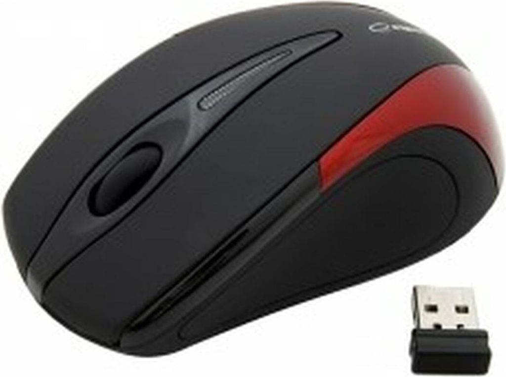 Esperanza Wireless 2,4 GHz optische Maus 3D USB Antares Rot
