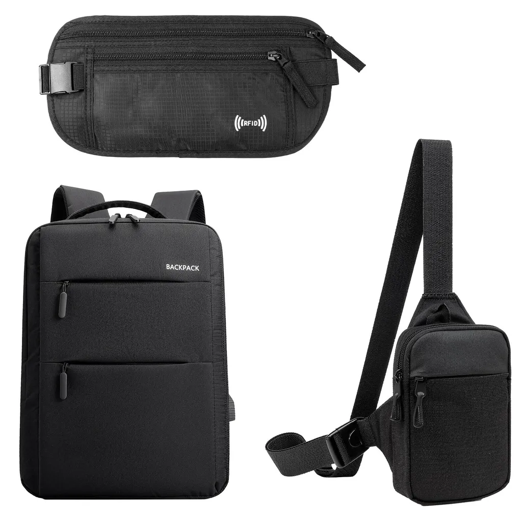 Kit de sécurité ProximaX 3 pièces avec sac à dos ordinateur antivol