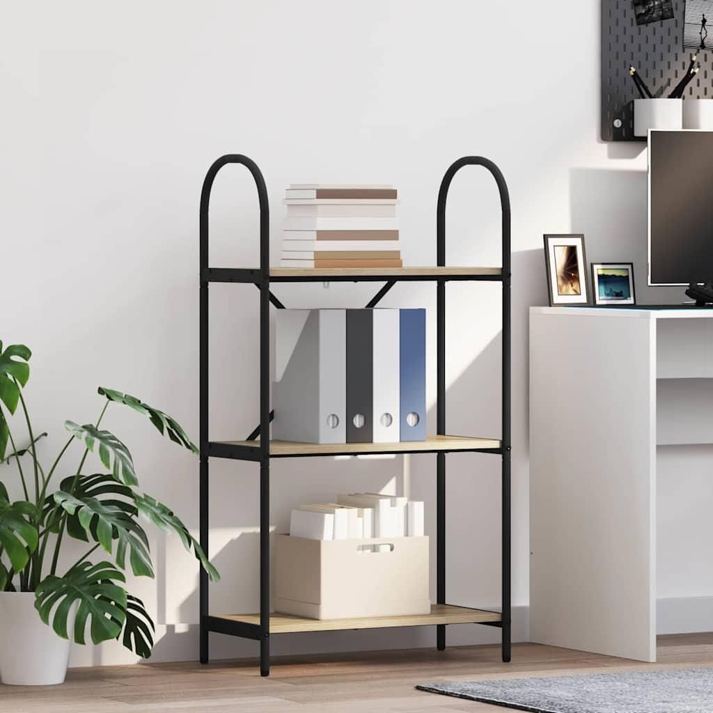 Maison Exclusive - Bücherregal Sonoma-Eiche 60 x 30 x 109 cm Holzwerkstoff