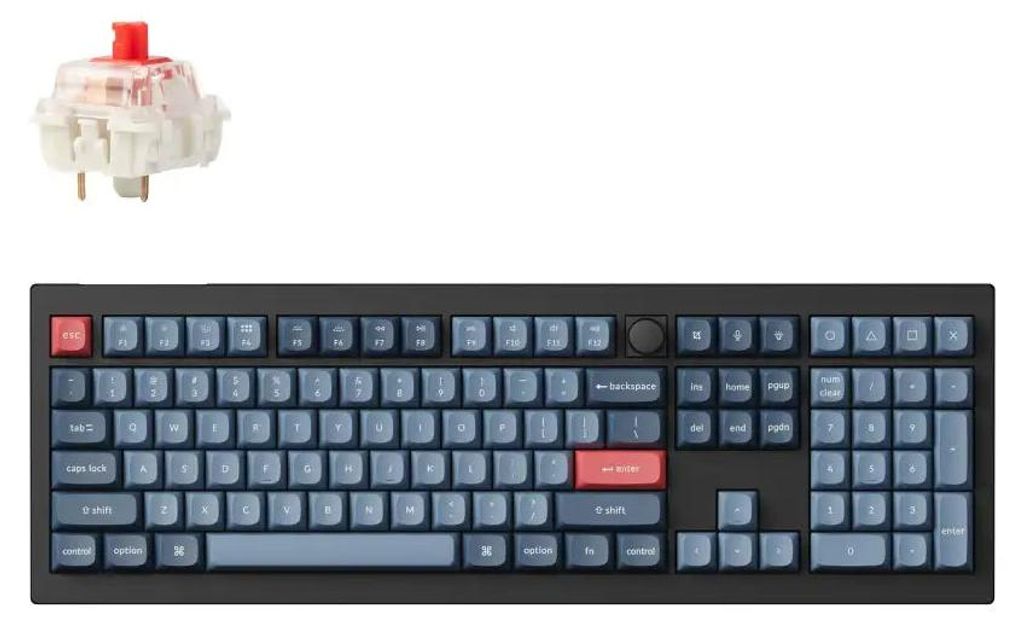 Clavier mécanique Keychron V6 MAX QMK Carbon Black - sans Image du produit 