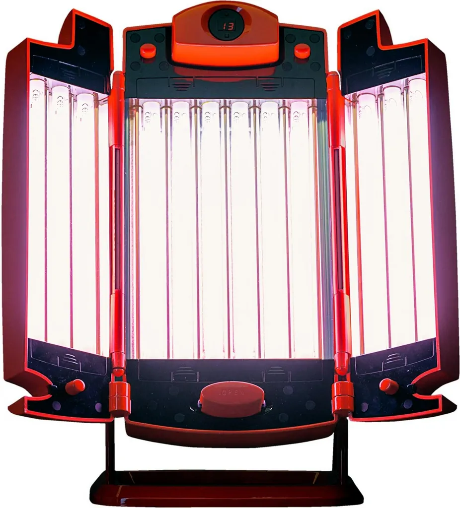 Solarium Facial Infrarouge Rubino avec Action Rajeunissante Peau