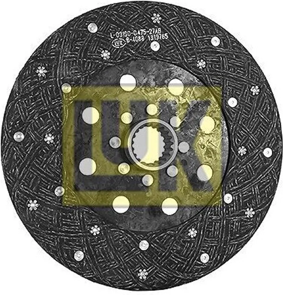 Disque d'embrayage robuste LuK 328028010 de 280 mm à haute friction