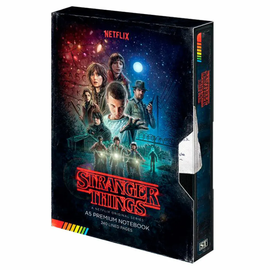 Recensione e Prezzo: Quaderno Stranger Things VHS Premium A5